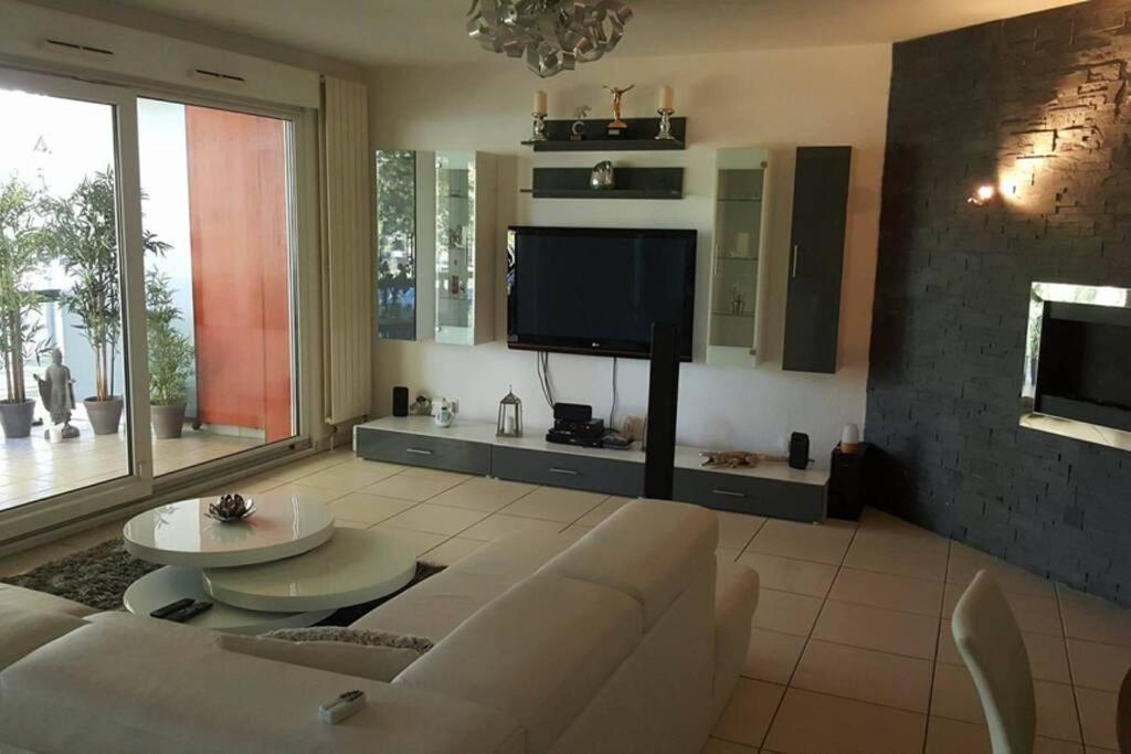 Superbe Duplex Au Nouveau Bassin Avec Vue Superbe Мюлуз Экстерьер фото